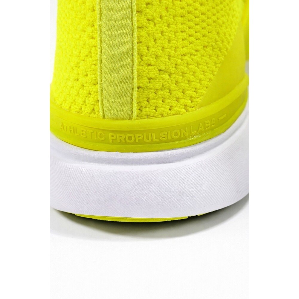 APL Techloom Bliss Mens Slip-On Running Sneaker Size 11.5 Energy Yellow NIB - Picture 5 of 12